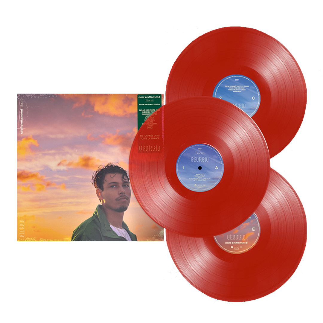 Triple vinyle "Sacré - Ciel Enflammé"