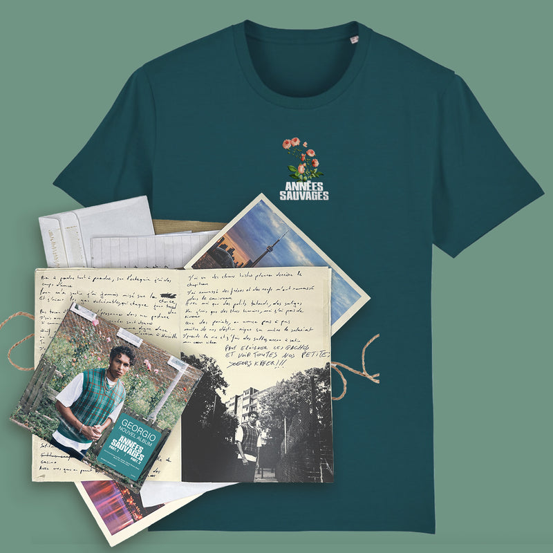 Pack CD spécial + T-Shirt "Années Sauvages" Part 1 et 2